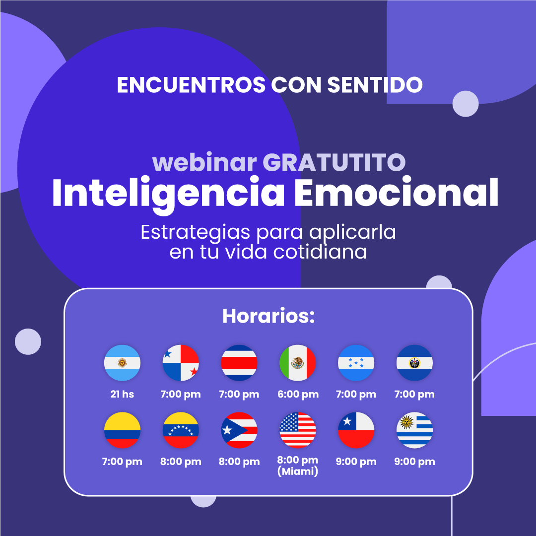 horarios webinar inteligencia empcional